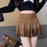 Thick Hair, The Half-Dress Skirt Large-Size Skirt Women's Autumn And Winter New Fat Mm High Waist Showing Thin Crotum Skirt