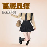 Small Man Sweet 100 Folded White Half-Dress Dress 2025 New High-Rise Thin A Anti-Walking Large Skirt