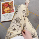 2025 High-End Cotton Pyjamas Ladies Summer Thin Artificial Silk Home Leisure Long Trousers Straight Can Be Worn Outside