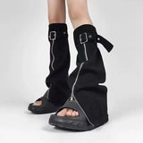 Export Of Spain Leftover Prices Summer Thin Nine-Point Broad Leg Pants Women High Waist Mouth Loose Cotton Leisure Pants