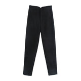 2025 Workplace Women's Display High Waist Waist Suit Trousers 38 Color Reduced Age And Ankle Pants