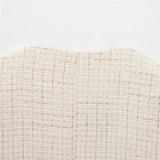 Belt Textured Long-Sleeved Round-Neck Casual Suit Jacket 2025 Spring Temperament Button Trim Jacket Woman