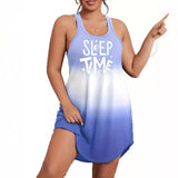 New Summer Sexy 3D Printed Mini Dresses Women's Sleeveless Size Women's Dress