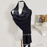 Tiktok Robe Skirt Coat Women's Explosive Middle East Turkey Solid Color Big-Size Cardigan 2 Sets