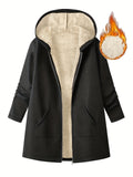 Mid- And Long-Term Hooded Jacket In Autumn And Winter 2025