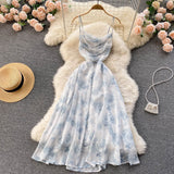 Gentle Wind And Raging Skirt Summer 2025 New Super Xiansen First Love Waist Seaside Beach Skirt