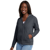 2025 Women's Clothing Women's Full Zipper Plus Velvet Hoodie Hoodie
