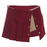 2025 Summer Women's New Lisa The Same Hot Girl Hit The Bottom Of The Waist Half-Dress Two Sets