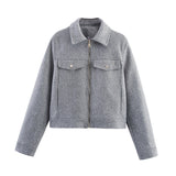 Women's 2025 New Soft Zippered Jacket Jacket