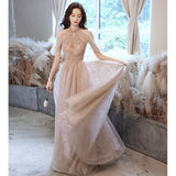Art Exam Evening Dress Dress Banquet Temperament Light Luxury Small Student Vocal Music Student Dress Annual Host Dress Dress