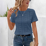 New Wish Hot-Solded Empty V-Neck Short-Sleeved Bat Sleeves Thin T-Shirt New T-Shirt