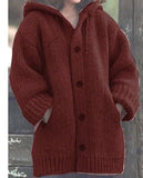 Exploding Women's Ebay Long Sweater New Cardigan Hooded Jacket M107