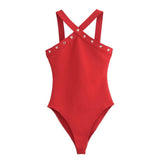 Metal Buckle Eye Ornament Plastic Elastic Hanging Neck Collar Shoulder Joint After Opening Fork Mid-Rise Mid-Rise Mid-Rise Mid-Sley Dress Suit Female