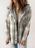 Autumn/Winter 2025 Women's Jacket Long Sleeve Hairy Hooded Jacket Jacket With Pocket
