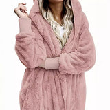 Mid-Term Long-Sleeved Long-Sleeved Hooded Long-Sleeved Jacket In Autumn And Winter 2025