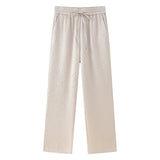Spring 2025 New Women's Wrinkle Effect Blazer + Trousers Fashion Suit