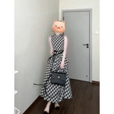 French Elegance Wears A Traceal Tice-Grow Dress Women's New Summer Design Commuting Long Skirt