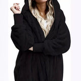 Mid-Term Long-Sleeved Long-Sleeved Hooded Long-Sleeved Jacket In Autumn And Winter 2025
