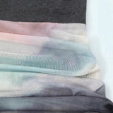 INS 2025 Spring New Dizzy Mesh Knitting Splicing Shoulder Lady T-Shirt Folded Top