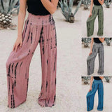 2025 New Wish Hot Fashion Tight High-Waist Pocket Wide Leg Trousers Casual Pants