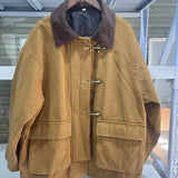 Autumn New Women's Fashion Casual Loose Thin Collar Cotton Jacket Jacket