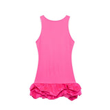 Mini Party Dress Women's Cascadal Short Dress 2025 Dress-Up Long Sleeves Of The Pool