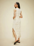 2025 New Women's Spring Summer French Sleeveless Chiffon Vest Temperament Vest Dress Suit