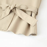 Women's Clothing 2025 New Explosive Fashion With Belt Wind Coat