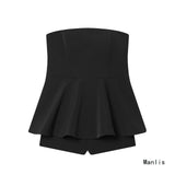 Ins Autumn New Women's Loose Version Of Double Buckle Temperament Commuting Hair, Short Coat Coat