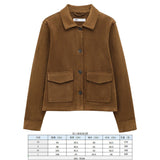 Women's 2025 New Fashioned Tuff-Pocket Pocket Dressed Jacket T-Bloat