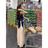 Summer Dress With A Complete Set Of Fashion Net Red Fried Street Small Man Salt System Wearing A Vest Top Broad Leg Pants Two Sets