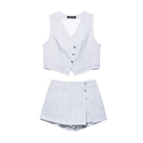 Z Women's 2025 New Striped Printed Vests 2949025 2949026