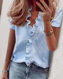 2025Wishebay Spring And Summer New Long-Sleeved Leafed Shirt