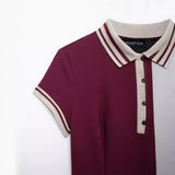 Women's Clothing 2025 Autumn Dress New Women's College Style Style Temperament Short Sleeve