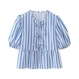 Spring 2025 New Women's Leopard Print Short-Sleeved Shirt