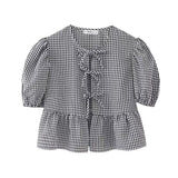 Spring 2025 New Women's Leopard Print Short-Sleeved Shirt