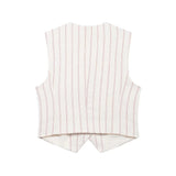 New Women's Striped Vest Casual Loose Shorts Set In Autumn 2025