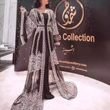 2025 New Women's Beads Big Sexy Long Dress Shawl Banquet Evening Dress New