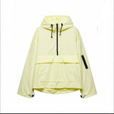 Women's 2025 New Three-Proof Fabric Hooded Multi-Color Jacket Jacket Jacket