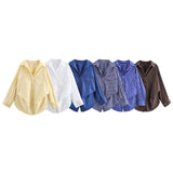 Spring 2025 New Women's Fashion Simple Bat Sleeve Silk Shirt