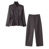 Spring 2025 New Temperament Balloon Dress Square Collar High Waist Thin Black Dress