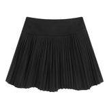 College Wind Small Sweet Hundred Folded Skirt Women Spring And Summer 2025 New High-Rise Thin Anti-Walking Short Skirt