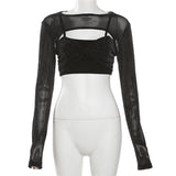 2025 New Winter Women's Sexy Hottie Diamond Sling Vest Women Body Dress Short Hoodie Set