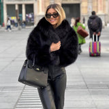 2025 New Artificial Fur Effect Short Coat