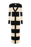 Spring/Summer 2025 New Sexy Dress With Tective Striped Striped Dresses