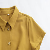 New Women's Fashion Casual Shirts With A New Summer 2025 Mini Dress