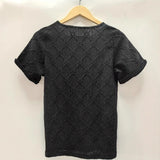 New Wisht-Shirt Casual Women's Round-Neck Short-Sleeved Top