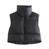 Women's Clothing 2025 New Women's Dress Color 9 Color Collar Vest Vest