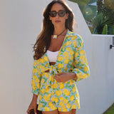 I Also Have The New Women's Linen-Blend Printing Short Shirt In The Summer Of 2025.