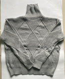 Autumn And Winter Sweater Women's High-Necked Hooded Ragged Sweater With A Solid Color Loose Lazy Bottom Shirt